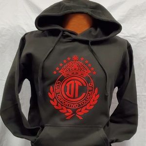 New! Club Deportivo Toluca Hoodie Super Flock logo